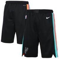Подростковая San Antonio Spurs Nike Black 2025/26 City Edition Swingman Performance Shorts