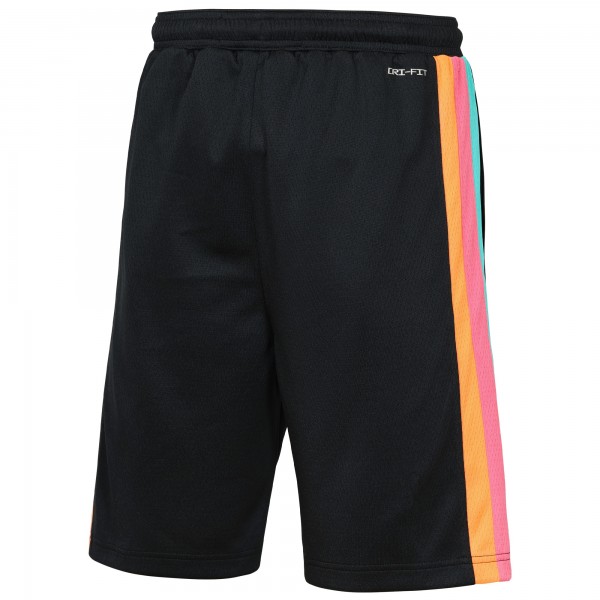 Подростковая San Antonio Spurs Nike Black 2025/26 City Edition Swingman Performance Shorts
