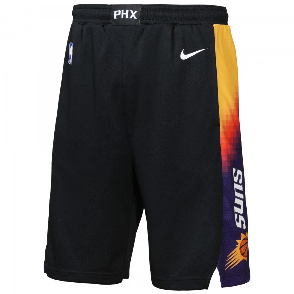 Подростковая Phoenix Suns Nike Black 2025/26 City Edition Swingman Performance Shorts