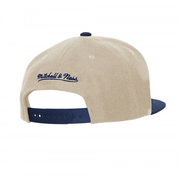 New York Yankees Mitchell & Ness Cream Subway Series Matchup Pro Pinch Snapback