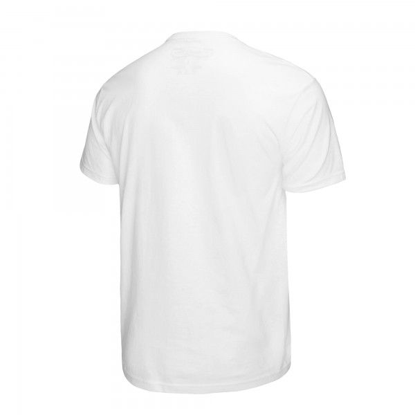 New York Knicks Patrick Ewing Mitchell & Ness White Hardwood Classics Commemorative Player Collage T-Shirt