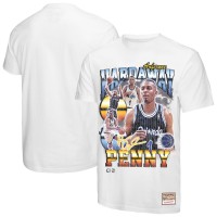 Футболка Orlando Magic Penny Hardaway Mitchell & Ness White Hardwood Classics Commemorative Player Collage