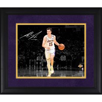 Austin Reaves Los Angeles Lakers Facsimile Signature Fanatics Authentic Framed 11 x 14 Spotlight Photograph