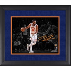 Karl-Anthony Towns New York Knicks Facsimile Signature Fanatics Authentic Framed 11 x 14 Spotlight Photograph