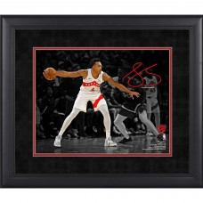 Scottie Barnes Toronto Raptors Facsimile Signature Fanatics Authentic Framed 11 x 14 Spotlight Photograph