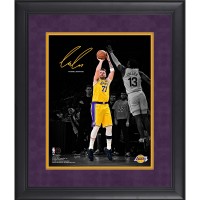 Luka Dončić Los Angeles Lakers Facsimile Signature Fanatics Authentic Framed 11 x 14 Spotlight Photograph