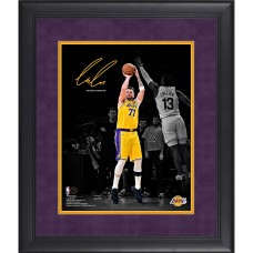 Luka Dončić Los Angeles Lakers Facsimile Signature Fanatics Authentic Framed 11 x 14 Spotlight Photograph