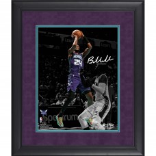 Brandon Miller Charlotte Hornets Facsimile Signature Fanatics Authentic Framed 11 x 14 Spotlight Photograph