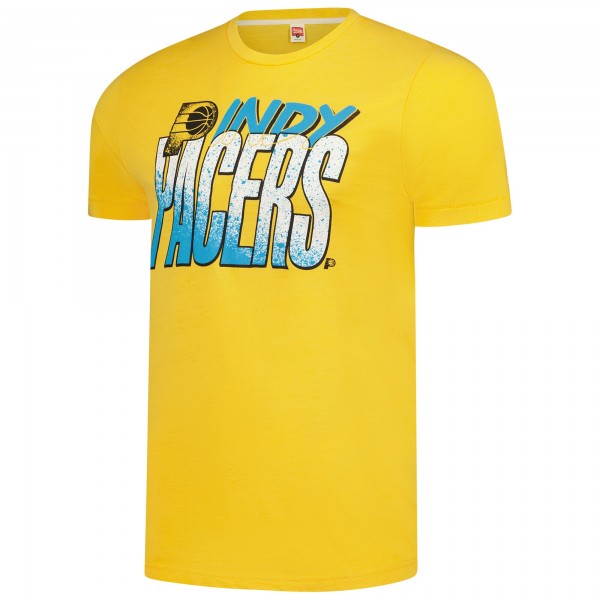 Unisex Indiana Pacers Homage Gold Hometown Edition Tri-Blend T-Shirt
