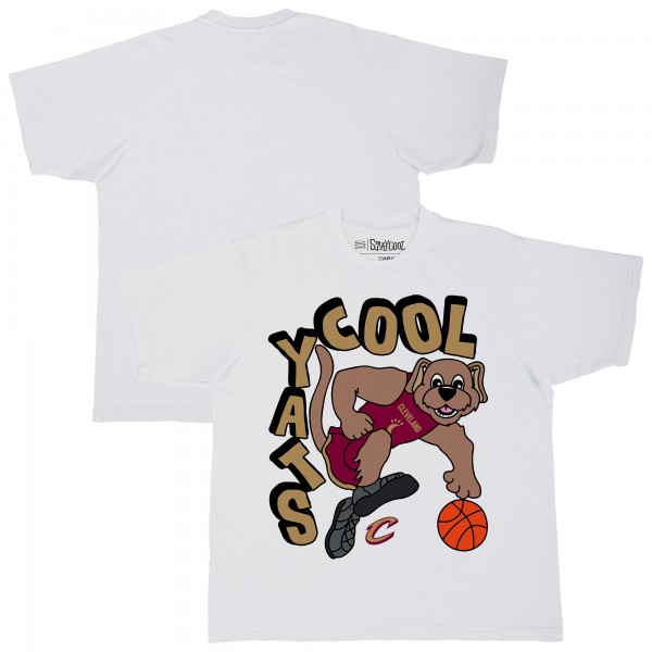 Cleveland Cavaliers Stadium Essentials White NBA x Staycool Mascot Oversized T-Shirt