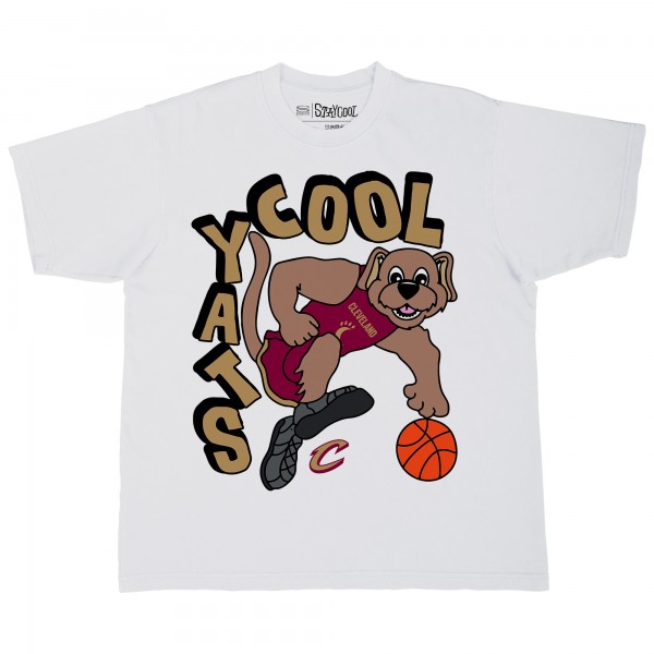 Cleveland Cavaliers Stadium Essentials White NBA x Staycool Mascot Oversized T-Shirt