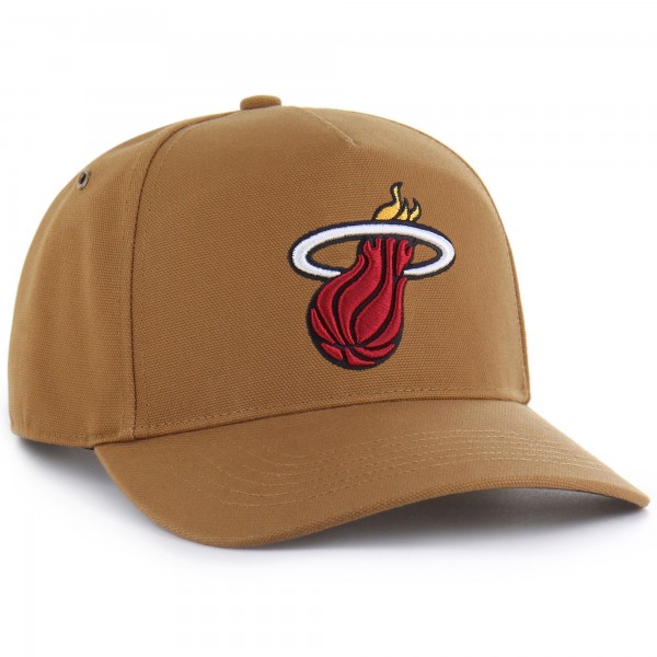Бейсболка Miami Heat Carhartt x 47 Brown Hitch