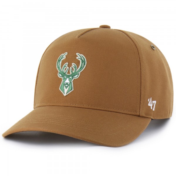 Бейсболка Milwaukee Bucks Carhartt x 47 Brown Hitch