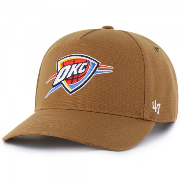Бейсболка Oklahoma City Thunder Carhartt x 47 Brown Hitch