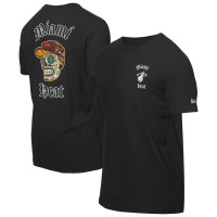 Футболка Miami Heat New Era Black Sugar Skulls