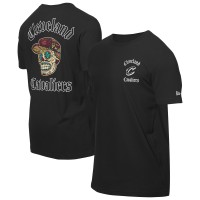 Cleveland Cavaliers New Era Black Sugar Skulls T-Shirt