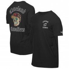 Cleveland Cavaliers New Era Black Sugar Skulls T-Shirt