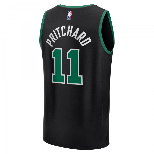 Джерси Boston Celtics Payton Pritchard Fanatics Black Fast Break Replica Player - Statement Edition