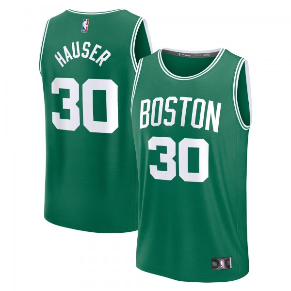 Джерси Boston Celtics Sam Hauser Fanatics Kelly Green Fast Break Replica Player - Icon Edition