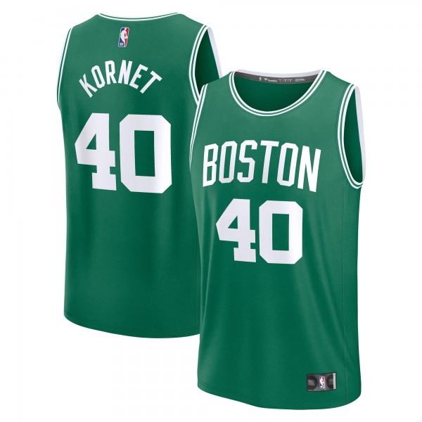 Джерси Boston Celtics Luke Kornet Fanatics Kelly Green Fast Break Replica Player - Icon Edition
