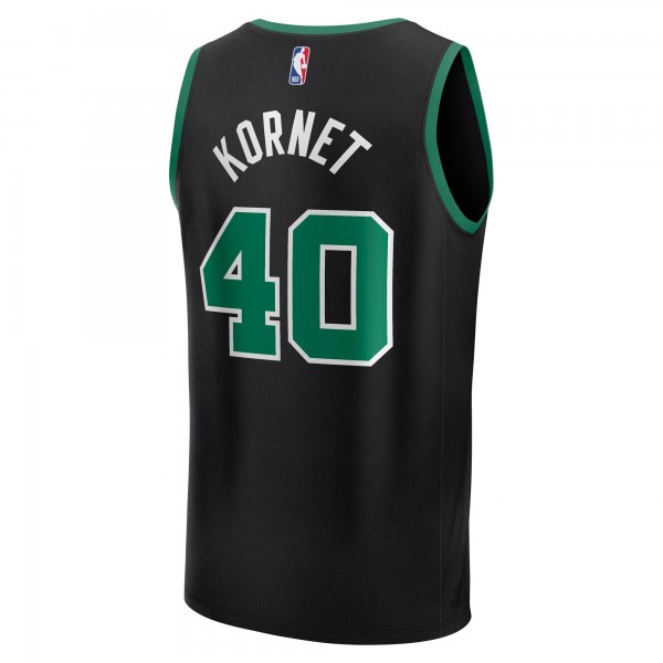 Джерси Boston Celtics Luke Kornet Fanatics Black Fast Break Replica Player - Statement Edition