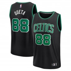 Джерси Boston Celtics Neemias Queta Fanatics Black Fast Break Replica Player - Statement Edition