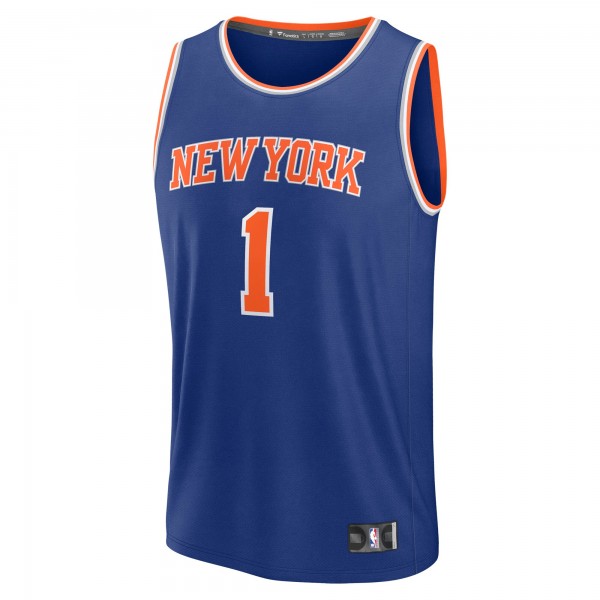 Джерси New York Knicks Cameron Payne Fanatics Blue Fast Break Replica Player - Icon Edition