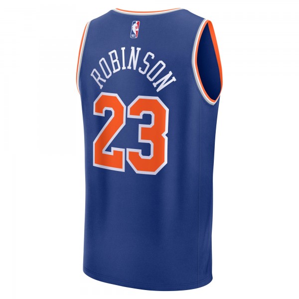 Джерси New York Knicks Mitchell Robinson Fanatics Blue Fast Break Replica Player - Icon Edition