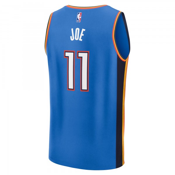 Игровая джерси Oklahoma City Thunder Isaiah Joe Blue Fast Break Replica Player - Icon Edition