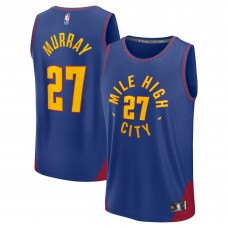 Джерси Denver Nuggets Jamal Murray Fanatics Blue Fast Break Replica Player - Statement Edition