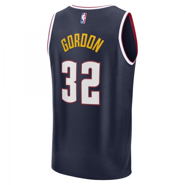 Джерси Denver Nuggets Aaron Gordon Fanatics Navy Fast Break Replica Player - Icon Edition