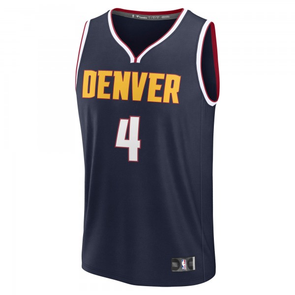 Джерси Denver Nuggets Russell Westbrook Fanatics Navy Fast Break Replica Player - Icon Edition