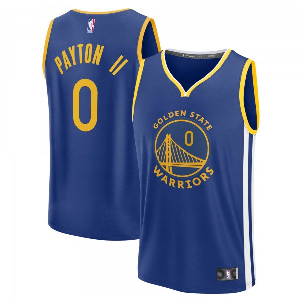 Джерси Golden State Warriors Gary Payton II Fanatics Royal Fast Break Replica Player - Icon Edition