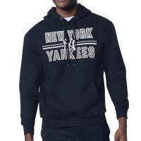 Толстовка New York Yankees Starter Navy Team Mesh Print Graphic