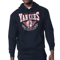 Толстовка New York Yankees Starter Navy 80s Inspired Team Fleece