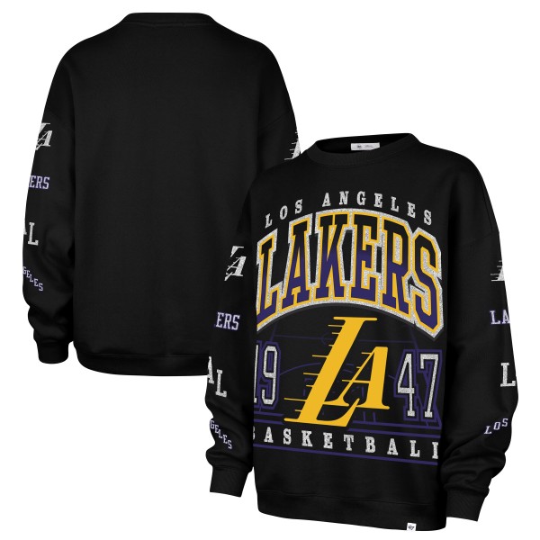 Кофта Los Angeles Lakers 47 Wo2025/26 City Edition Go Big Oversized - Black