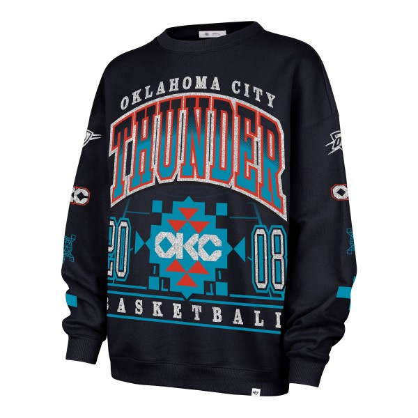 Кофта Oklahoma City Thunder 47 Wo2025/26 City Edition Go Big Oversized - Navy
