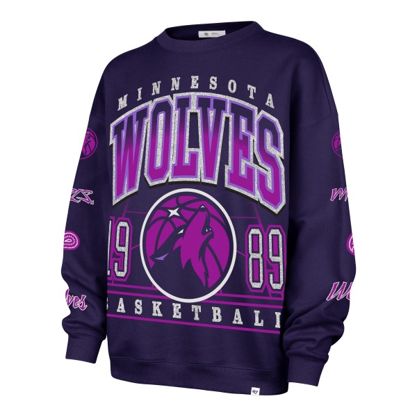 Кофта Minnesota Timberwolves 47 Wo2025/26 City Edition Go Big Oversized - Purple
