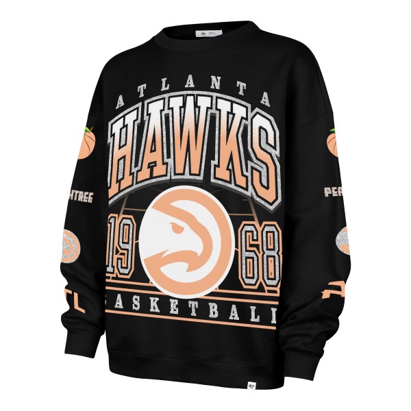 Кофта Atlanta Hawks 47 Wo2025/26 City Edition Go Big Oversized - Black