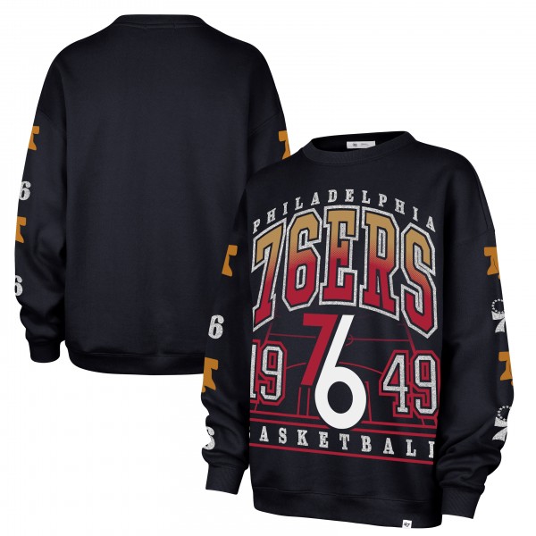 Кофта Philadelphia 76ers 47 Wo2025/26 City Edition Go Big Oversized - Navy