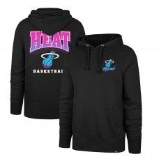 Miami Heat 47 2025/26 City Edition Jab Step Headline Hoodie - Black