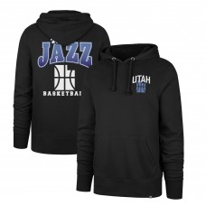 Utah Jazz 47 2025/26 City Edition Jab Step Headline Hoodie - Black