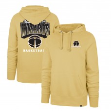Washington Wizards 47 2025/26 City Edition Jab Step Headline Hoodie - Gold