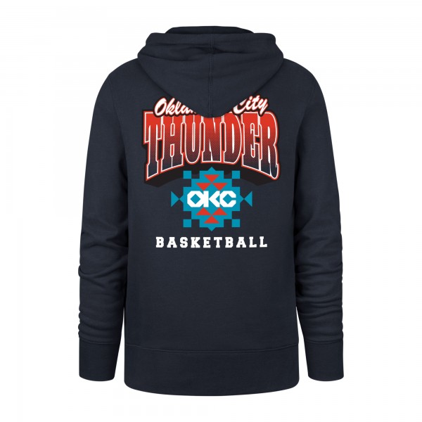 Толстовка Oklahoma City Thunder 47 2025/26 City Edition Jab Step Headline - Navy