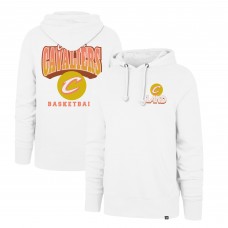 Cleveland Cavaliers 47 2025/26 City Edition Jab Step Headline Hoodie - White