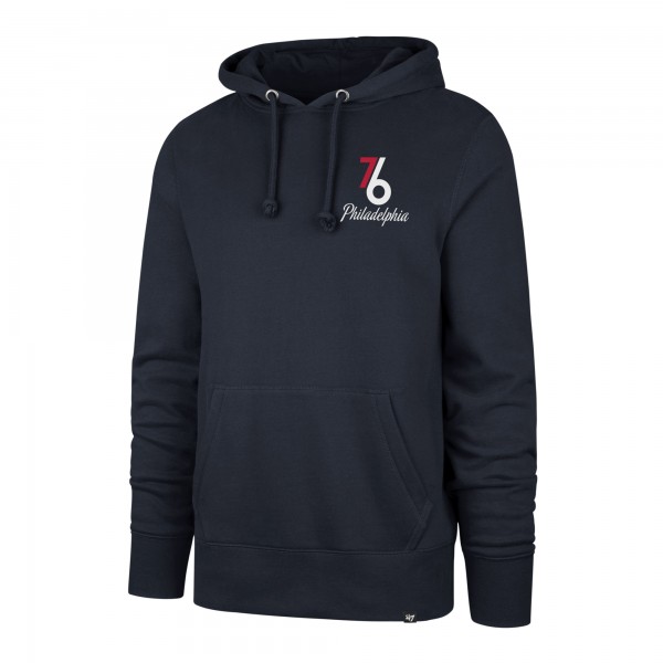Толстовка Philadelphia 76ers 47 2025/26 City Edition Jab Step Headline - Navy