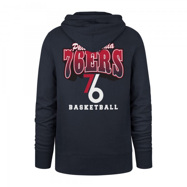 Толстовка Philadelphia 76ers 47 2025/26 City Edition Jab Step Headline - Navy