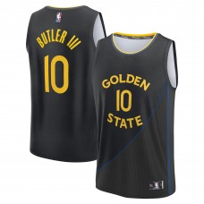 Джерси Golden State Warriors Jimmy Butler III Fanatics Black Fast Break Replica Player - Statement Edition