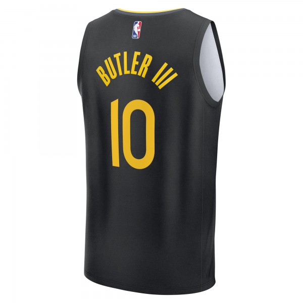 Джерси Golden State Warriors Jimmy Butler III Fanatics Black Fast Break Replica Player - Statement Edition