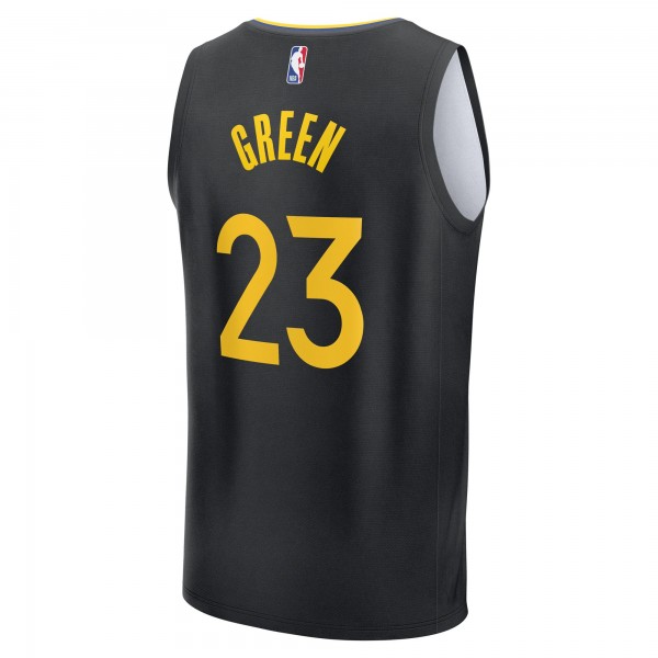 Джерси Golden State Warriors Draymond Green Fanatics Black Fast Break Replica Player - Statement Edition